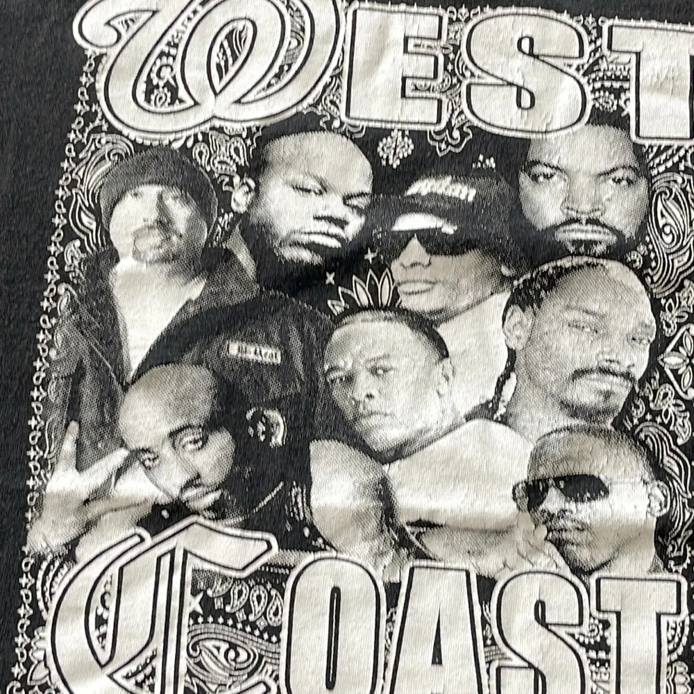 Alstyle West Coast Rap 3 XL Cotton Snoop 2Pac Dre The Beatles Abbey Road sz 3XL - Picture 7 of 9
